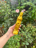Gold Female Figure Candle