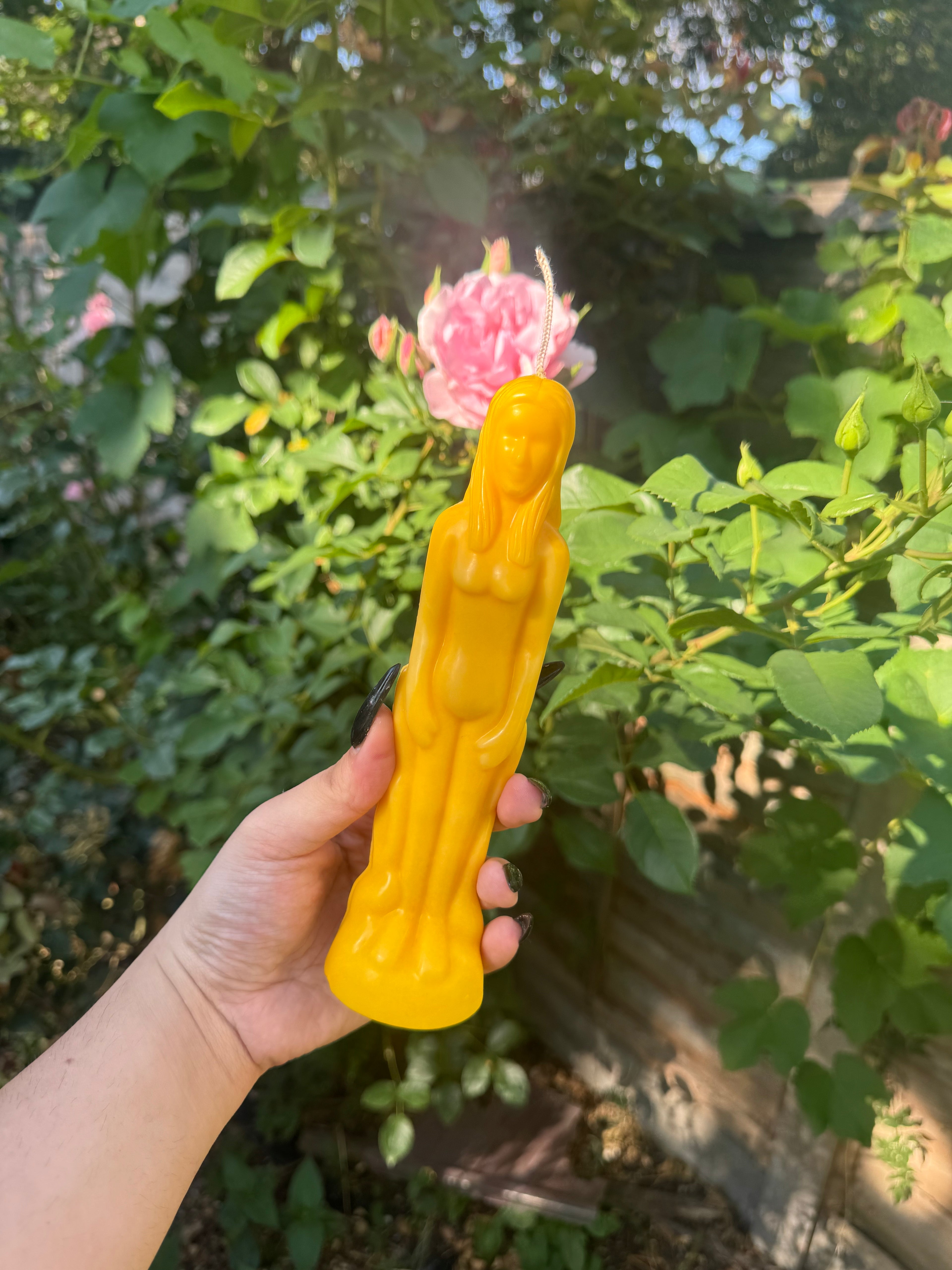 Female Figure Candle