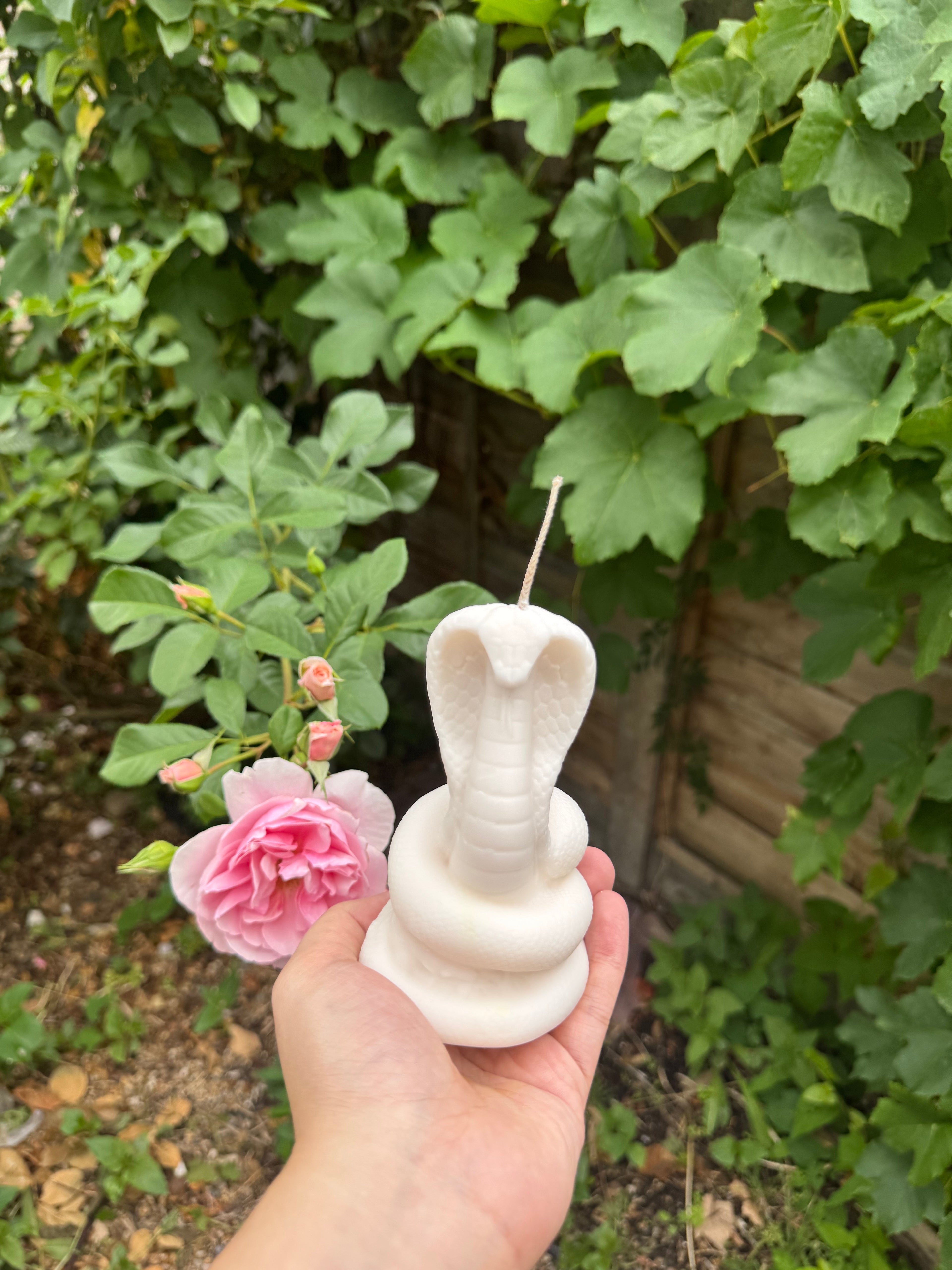 Cobra Snake Candle