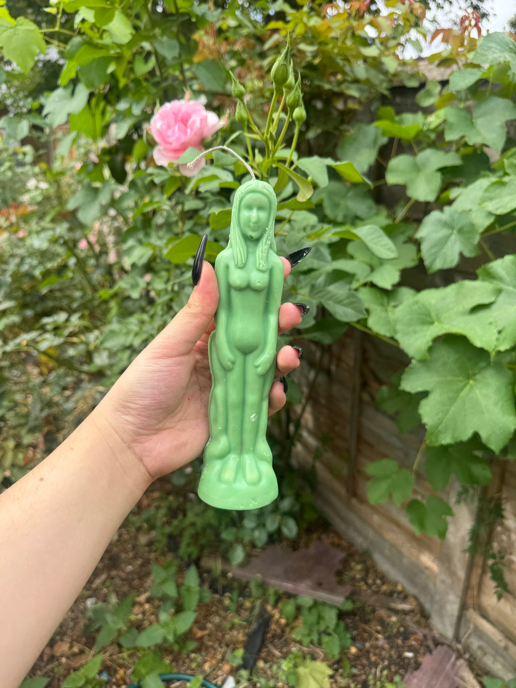 Female Figure Candle