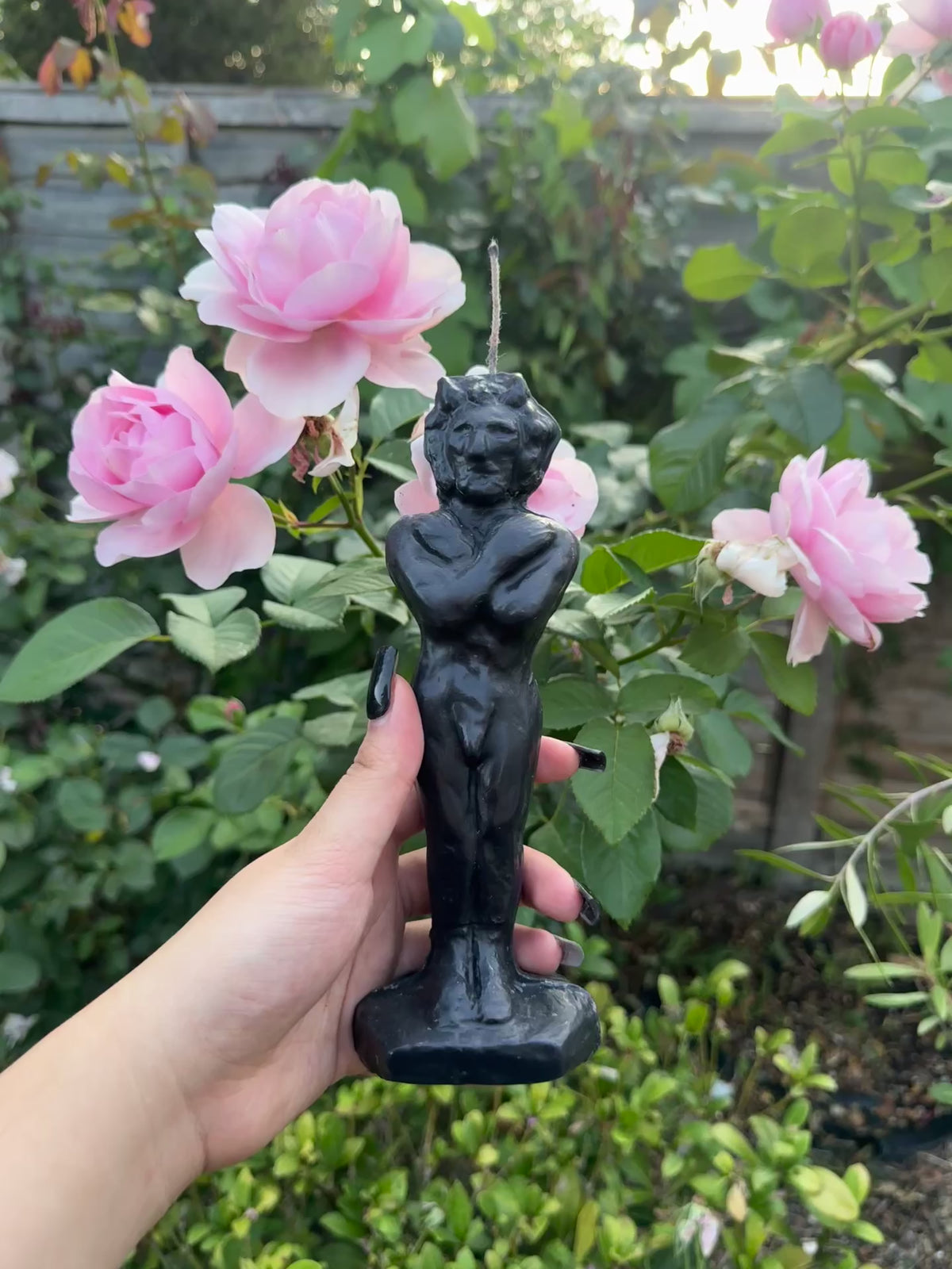 Devil Figure Candle